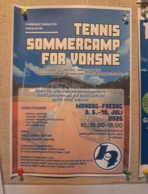 Tennis sommercamp 