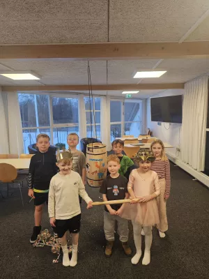 Fastelavn med fuld fart på Mikrotennis!