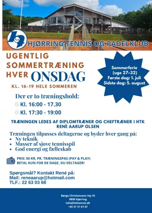 UGENTLIGE SOMMERTRÆNING